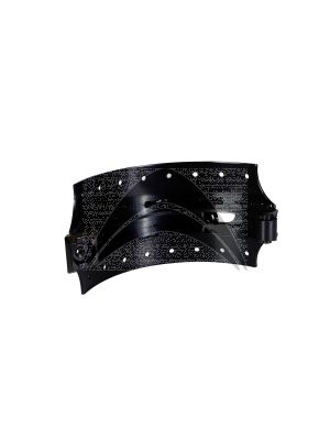 BRAKE SHOE WITH ROLLER