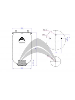 AIR SPRING DE SUSPENSION NEUMATICA