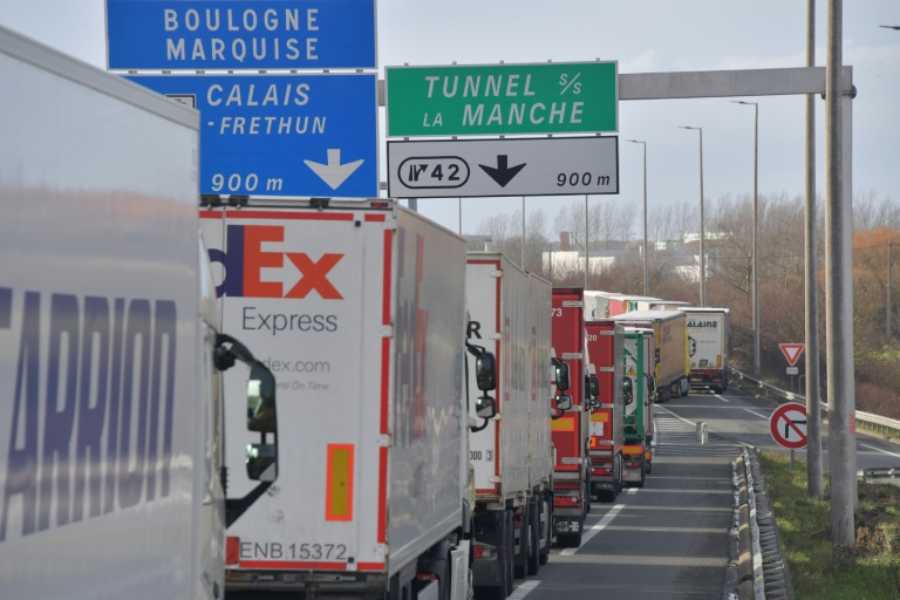 Miedo real en los transportistas a no poder circular por Reino Unido desde el 1 de enero